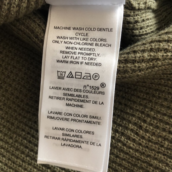 Lauren Ralph Lauren Cotton Knit Hoodie Knit Long Sleeve Sweater Sz M - Picture 10 of 15